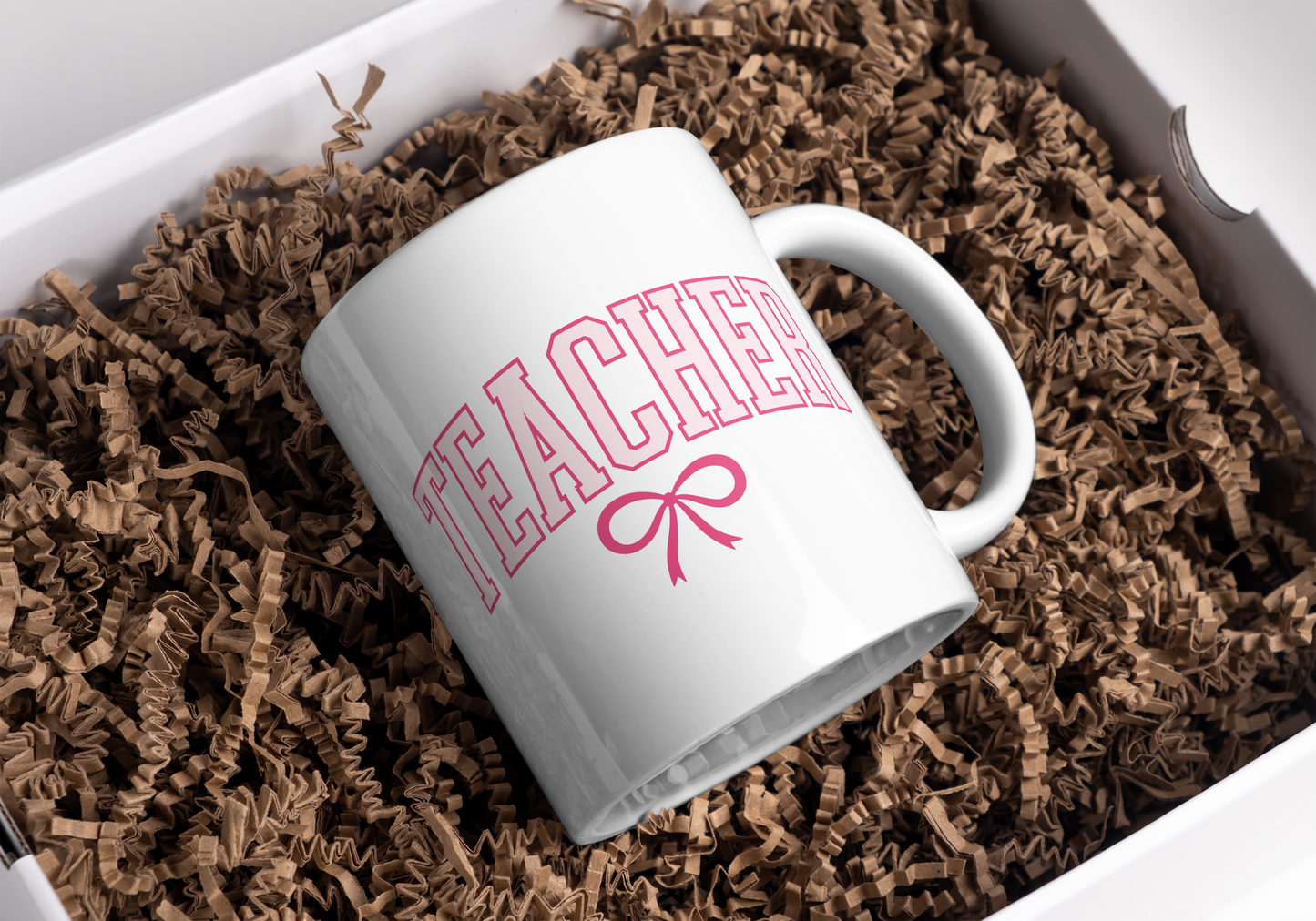 Teacher bow mug