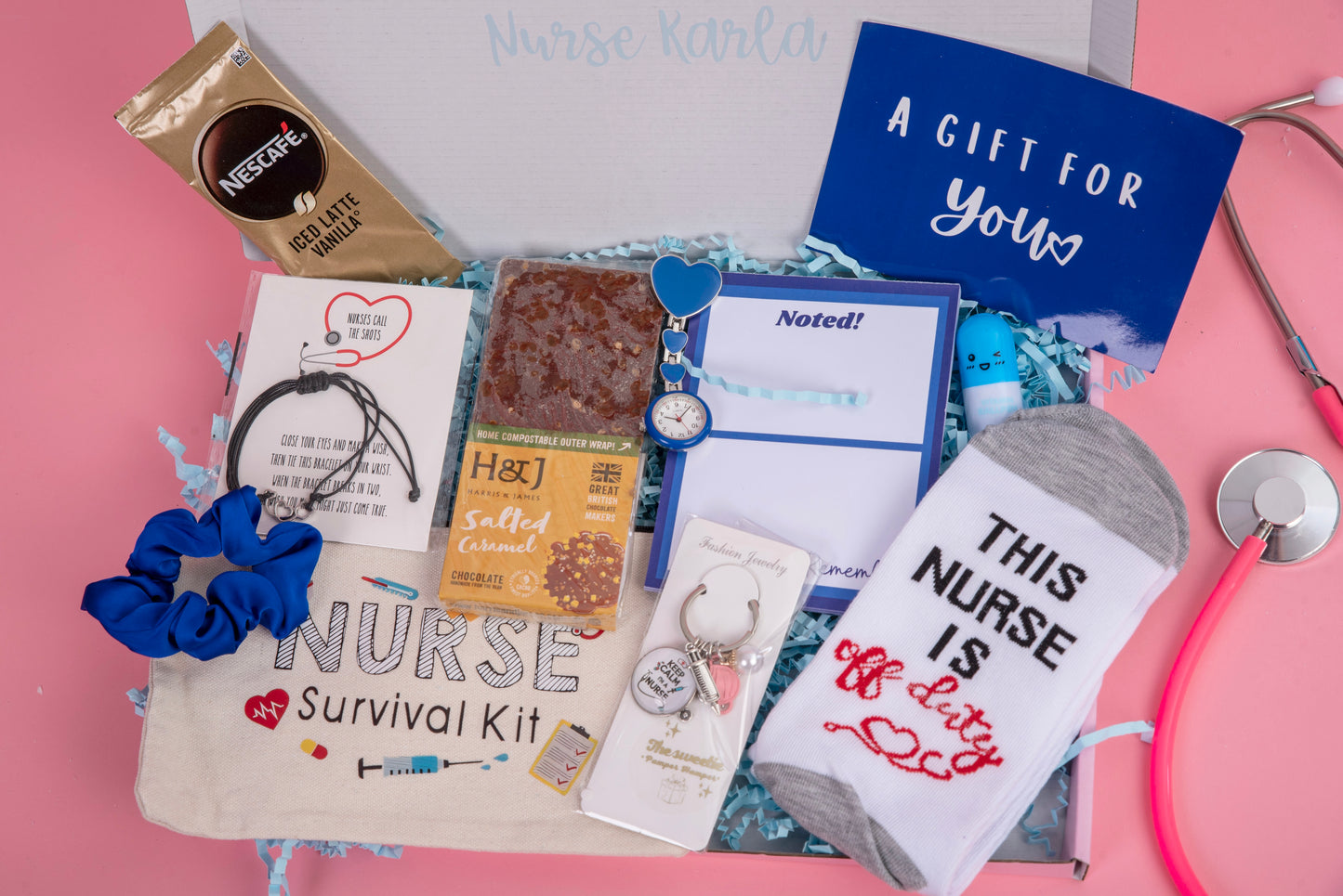 Personalised nursing hamper
