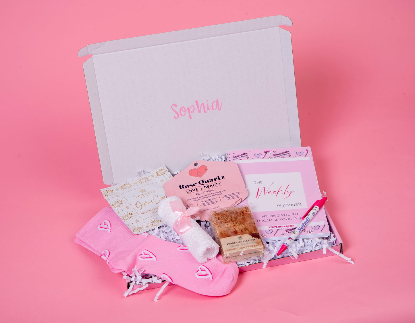 Spa pamper hamper personalised
