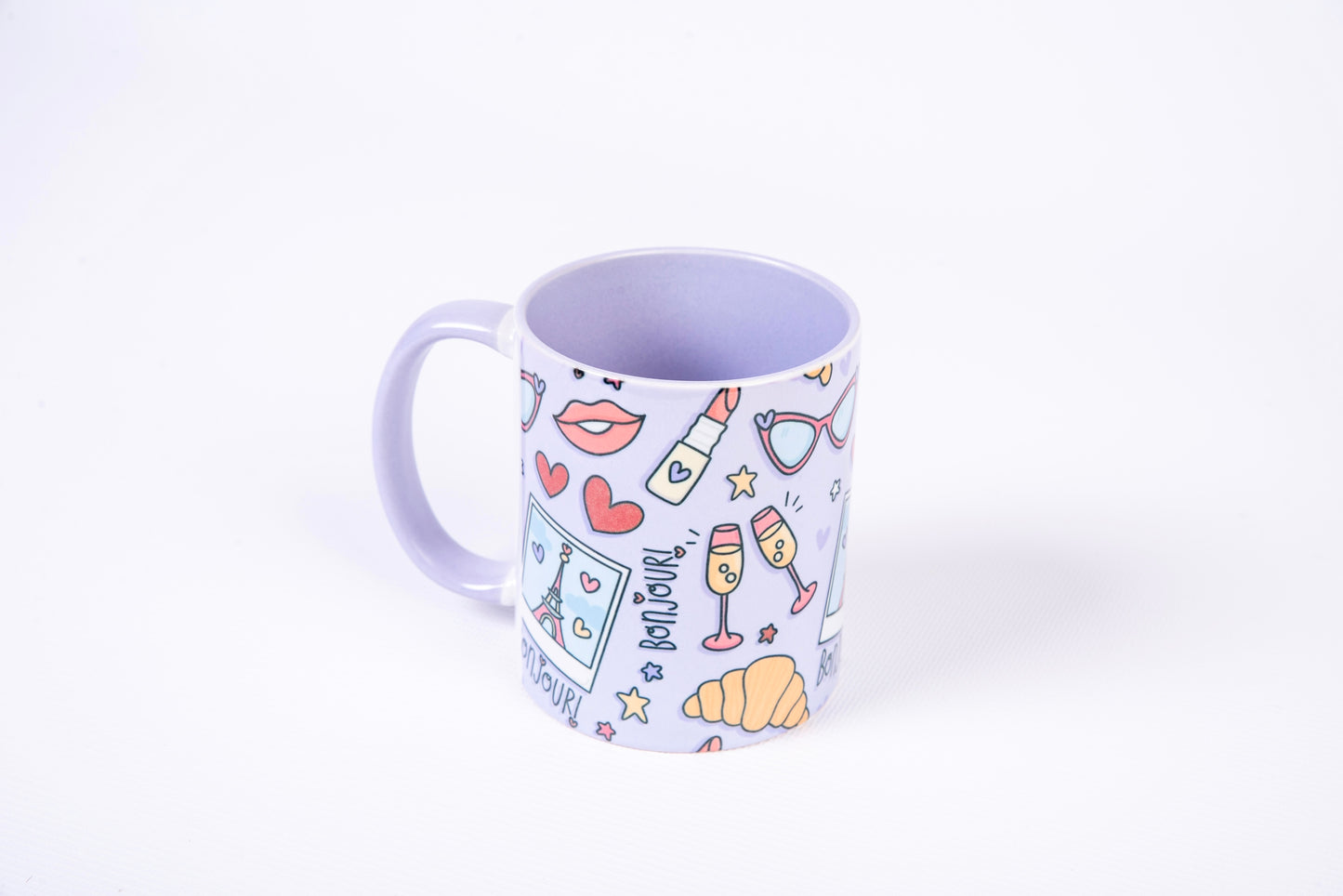 Pink in Paris mug