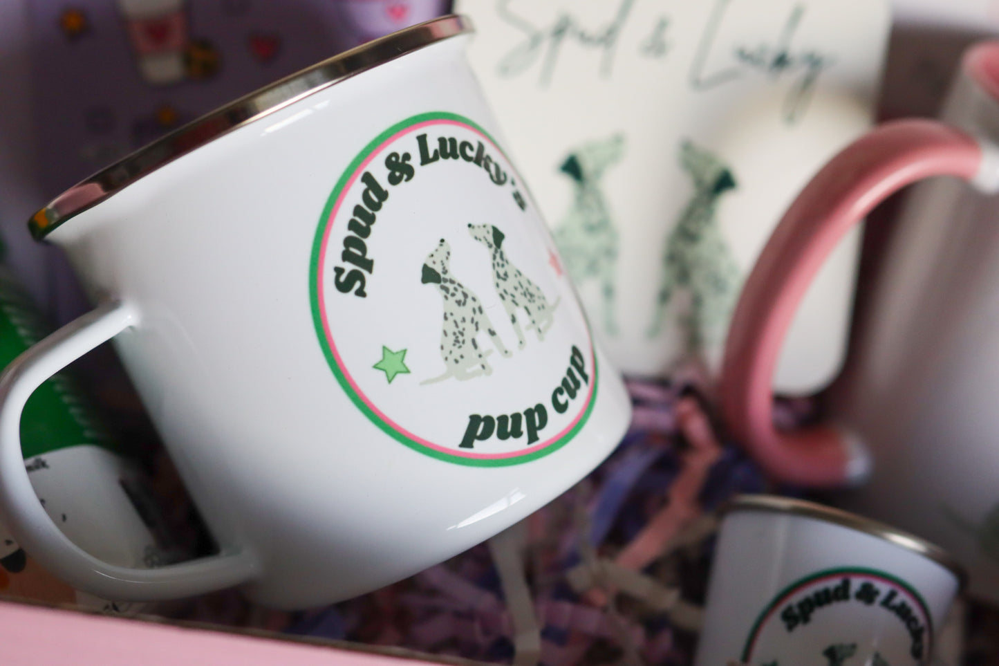 Large dog pup cup