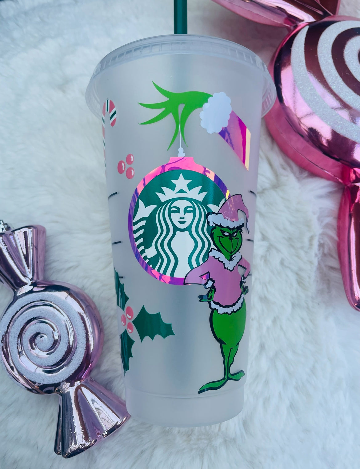 Starbucks grinch cup
