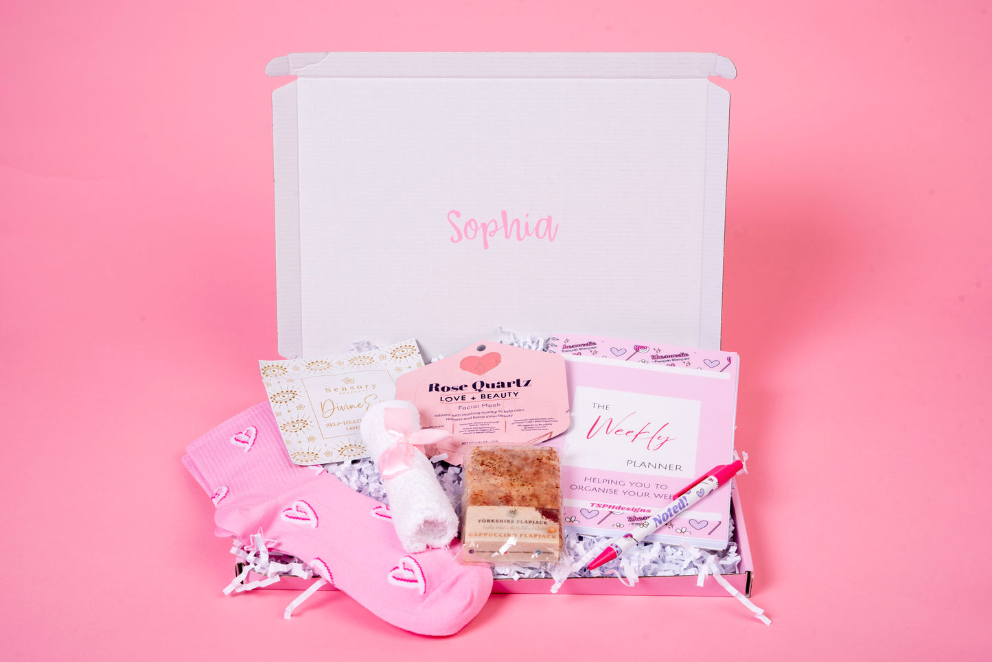 Spa pamper hamper personalised