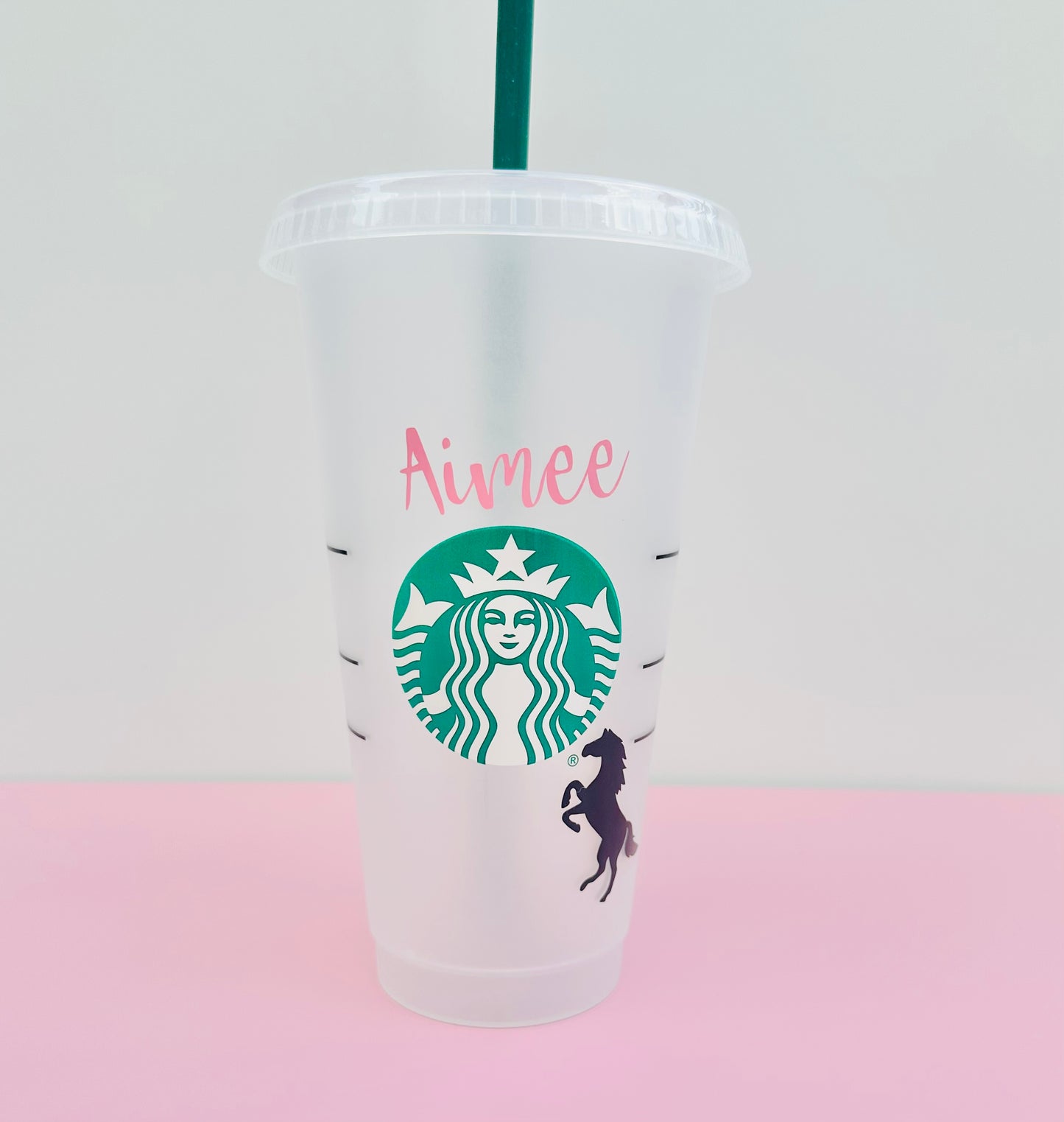Horse lover Personalised Starbucks cup