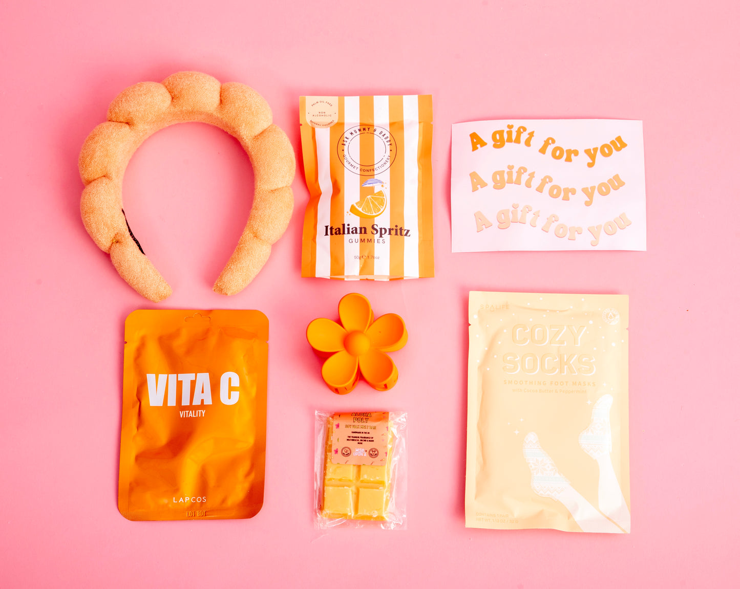 Orange themed hamper