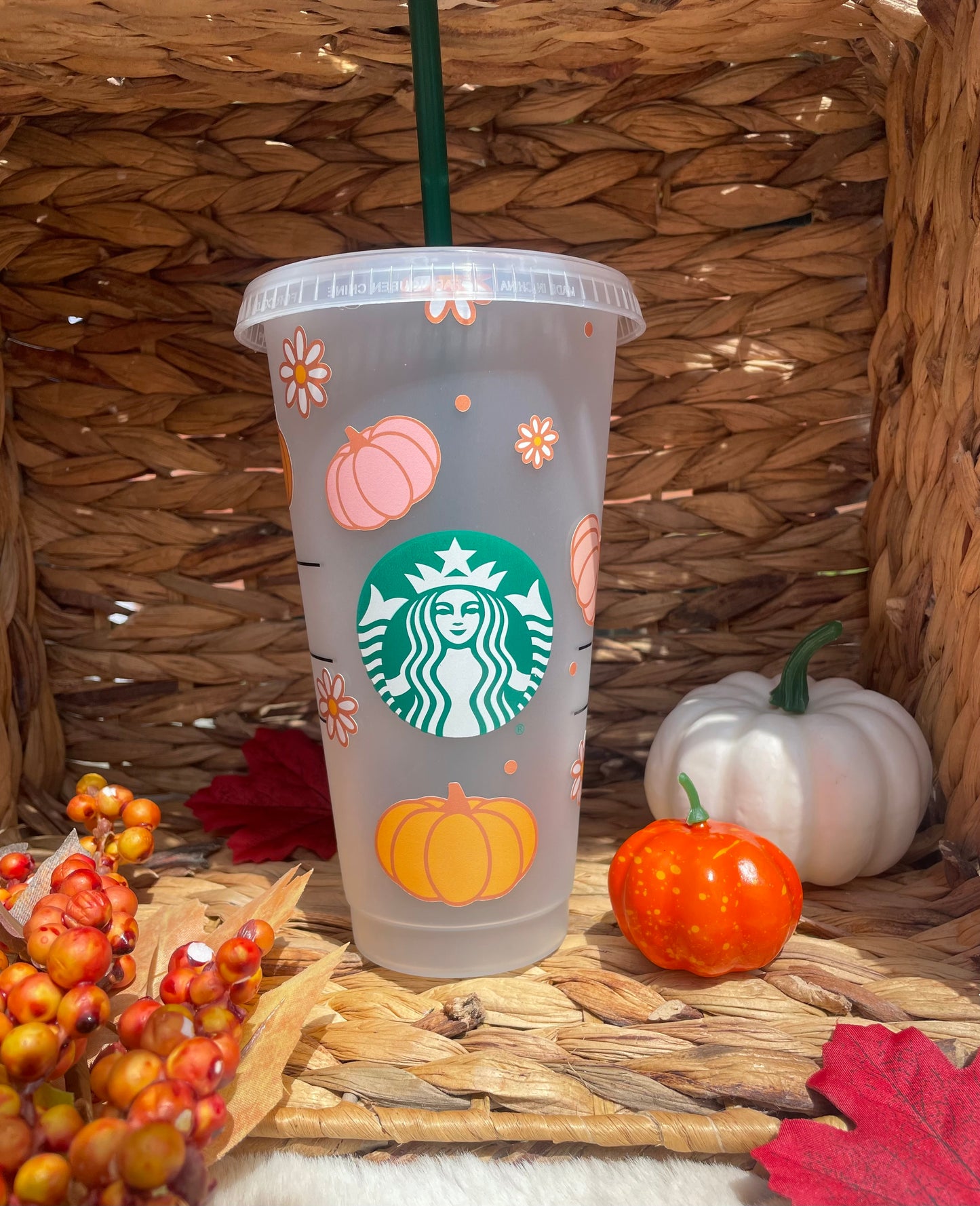 Pumpkin Starbucks cup