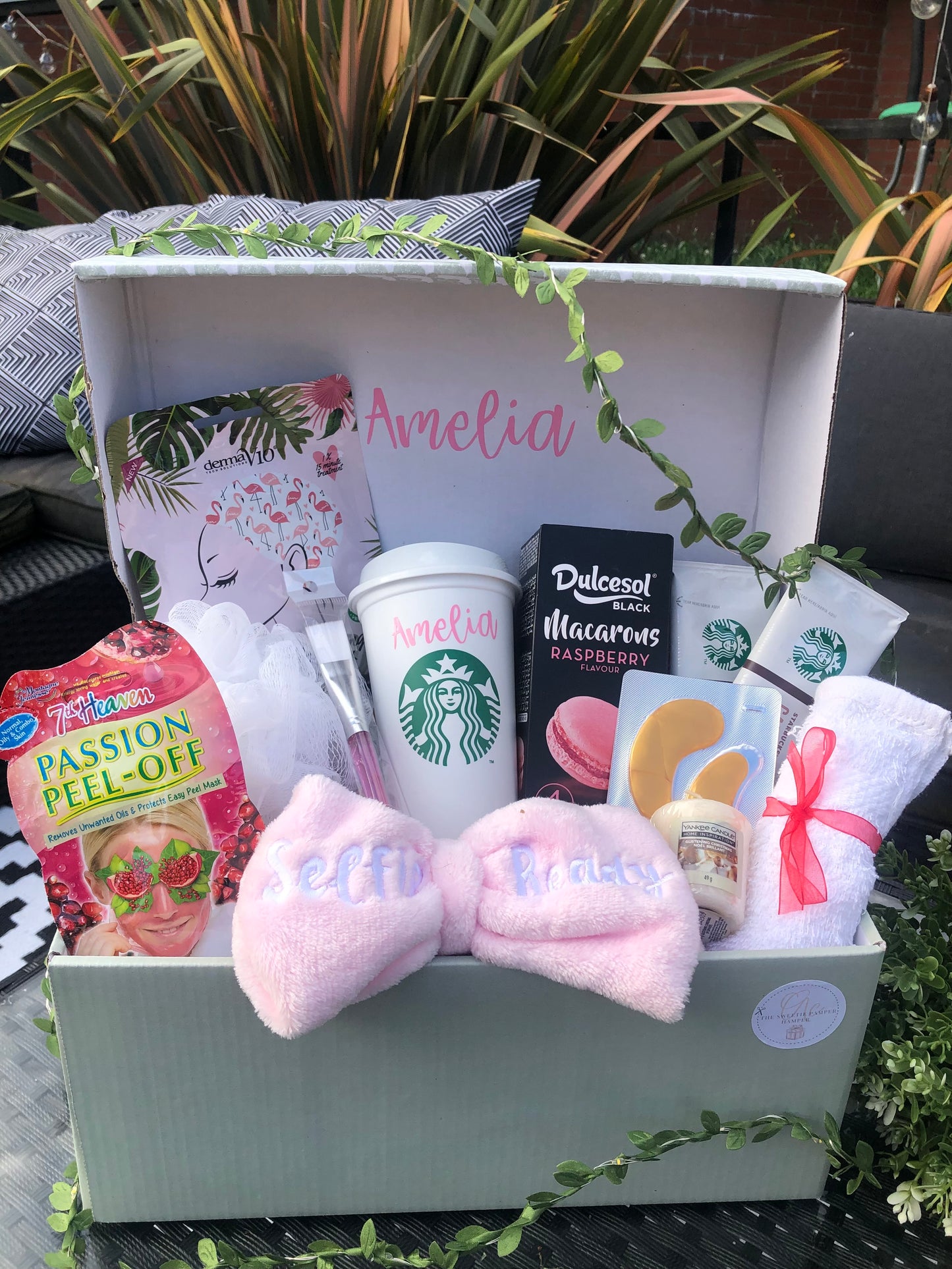 Personalised girls hamper