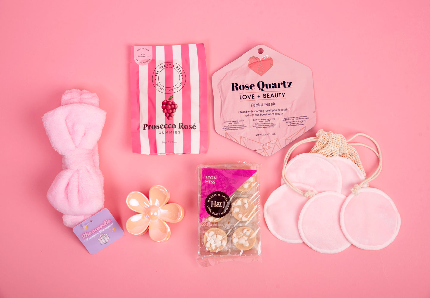 Luxury pink pamper hamper