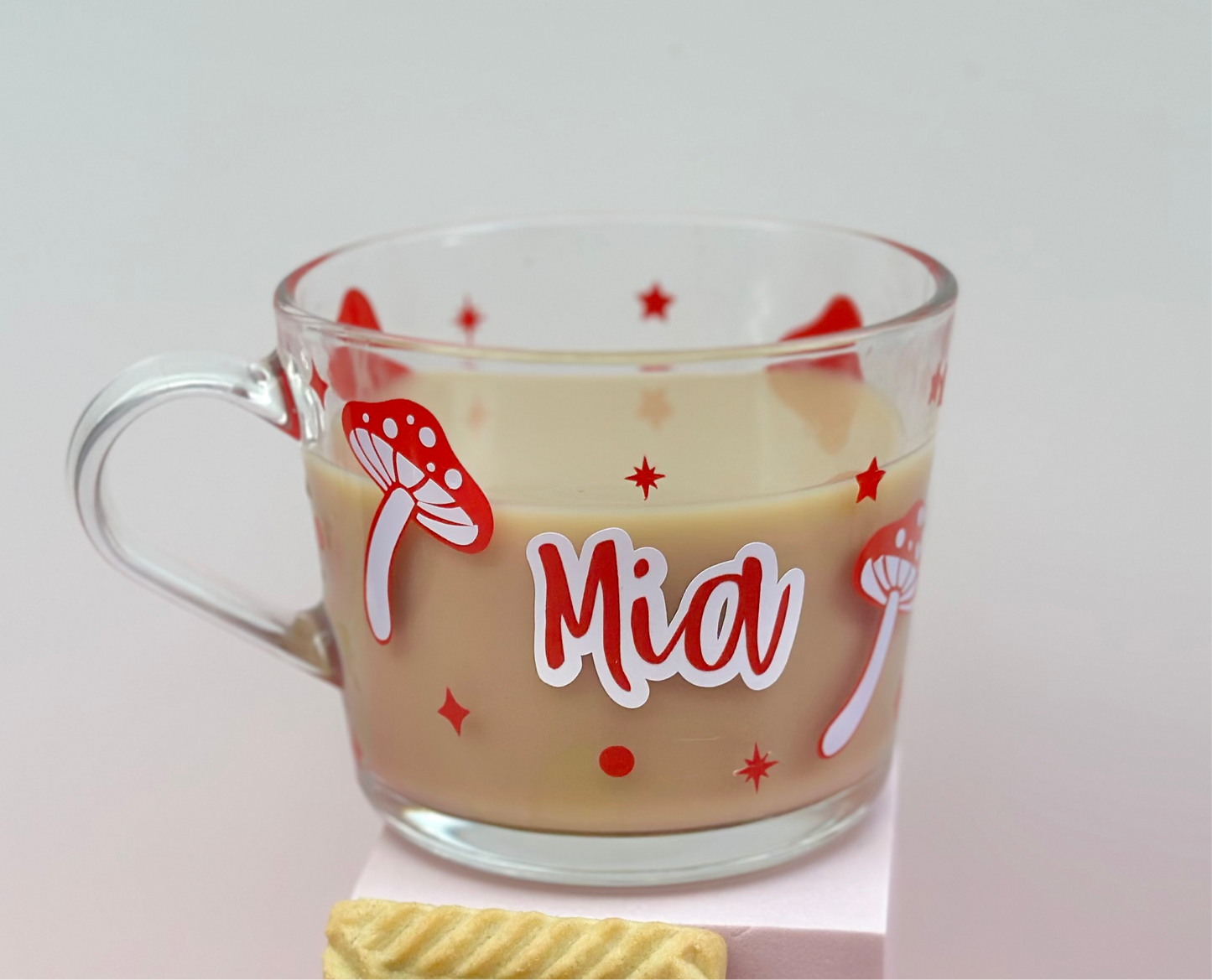 Personalised toadstool mug