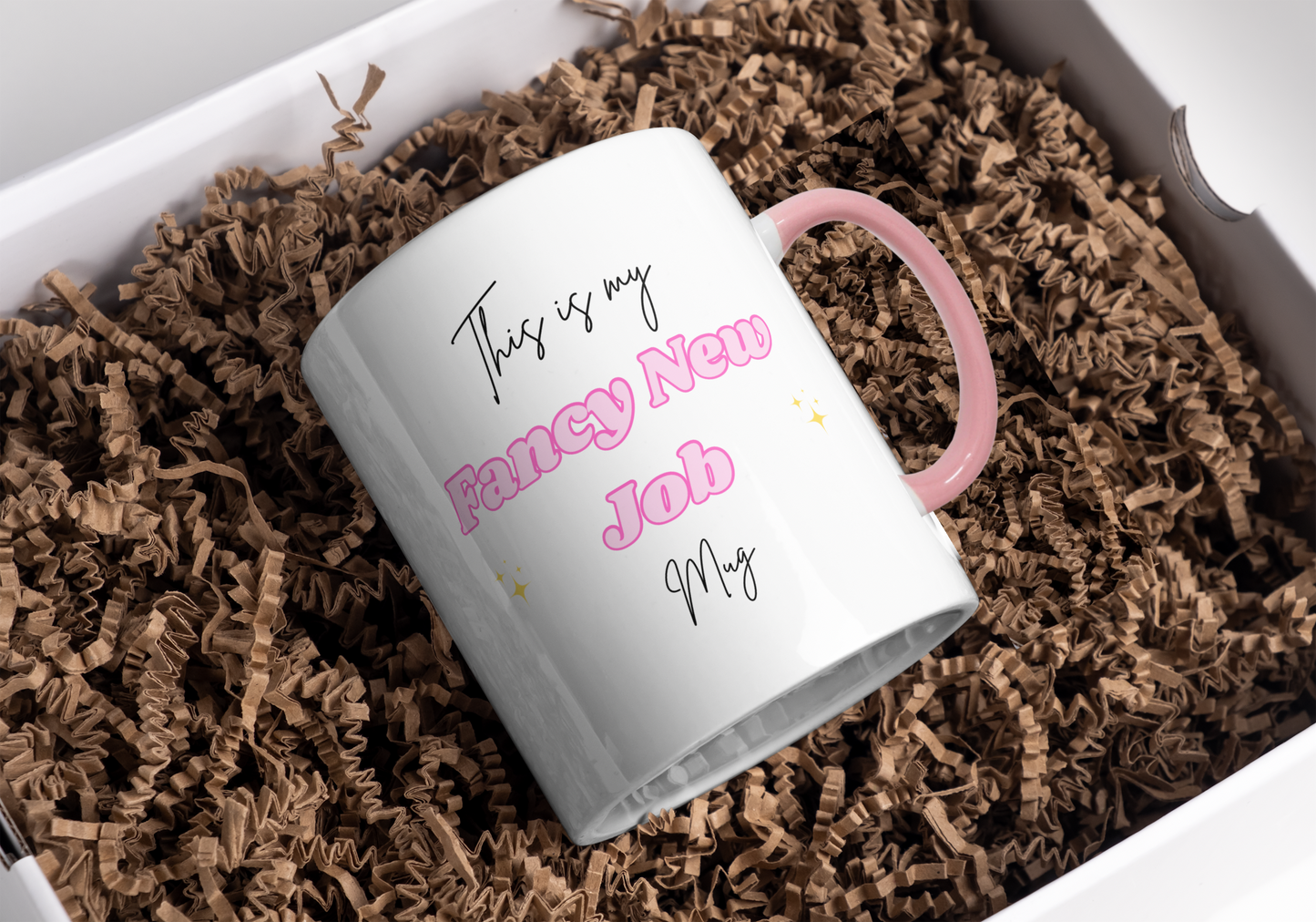 This is my fancy new job mug