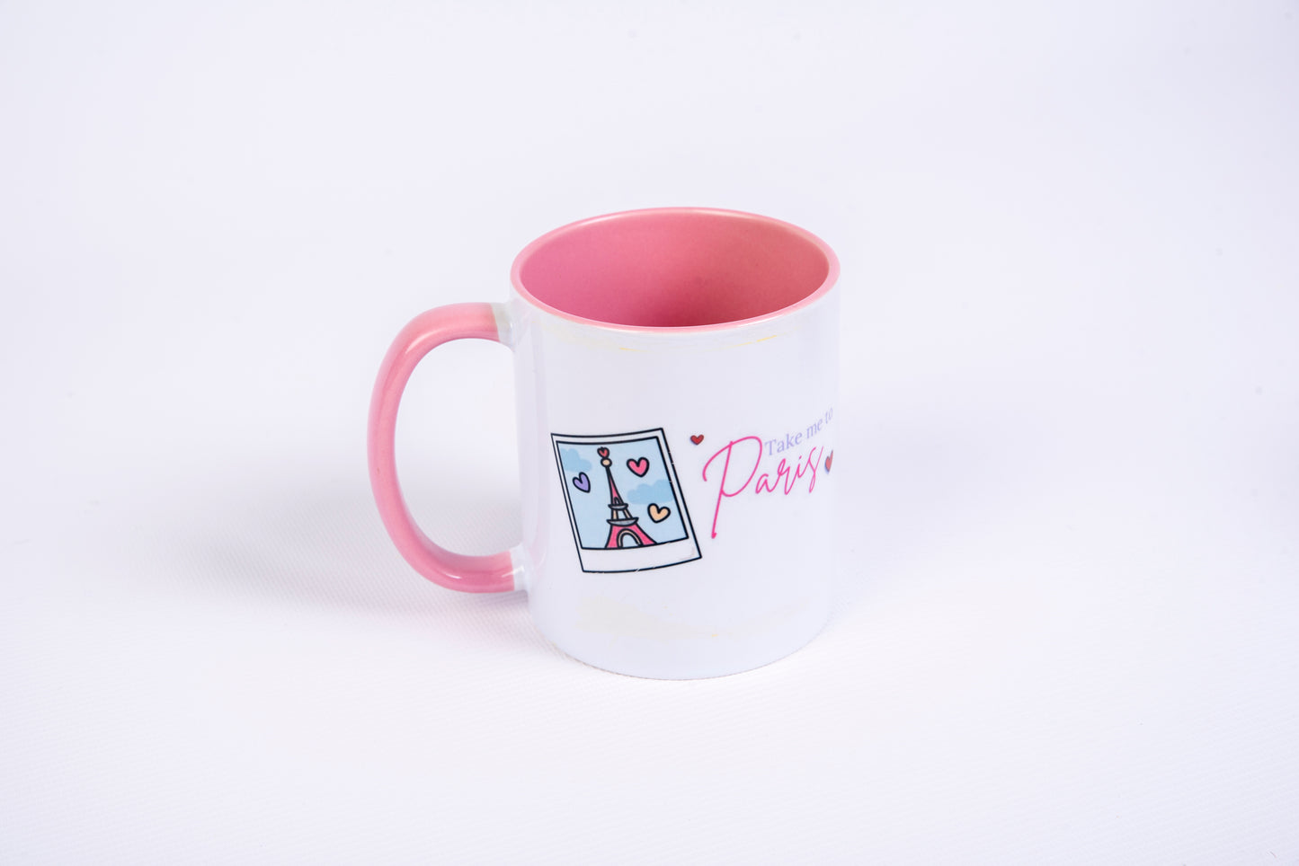 Take me to Paris mug - pink in Paris collection