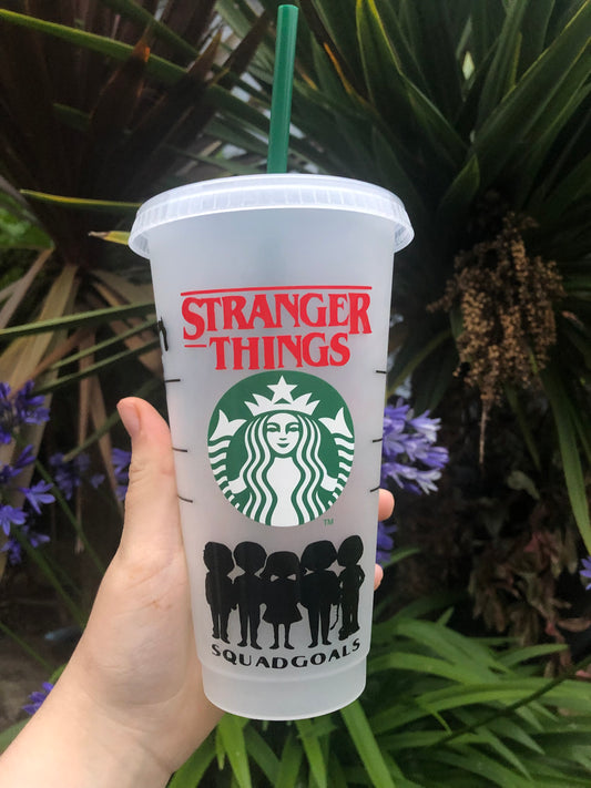 Stranger things Starbucks cup